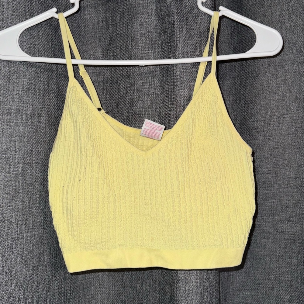 Yellow tank top